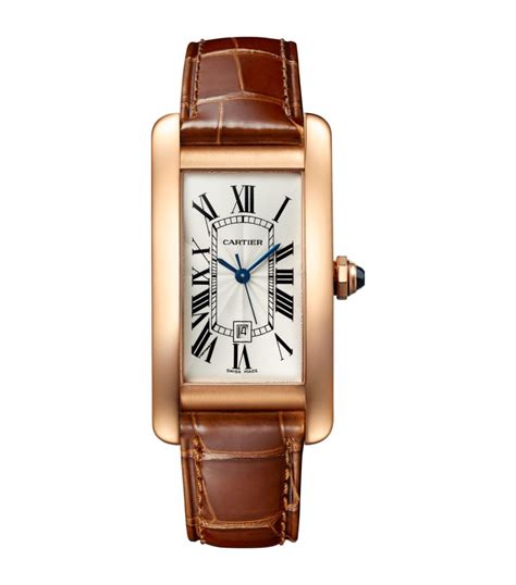 cartier tank americaine rose gold